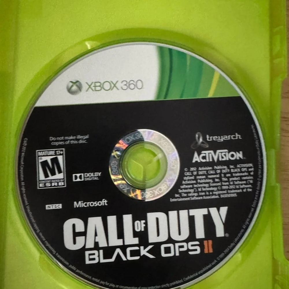 Call of Duty Black Ops II 2 Xbox 360 CIB 2012